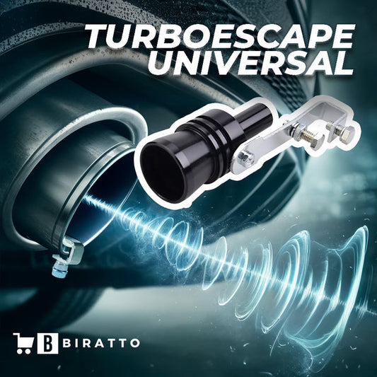 TURBOESCAPE Válvula de Sonido Turbo para Carro/Moto